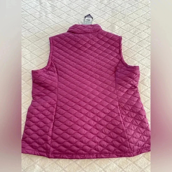 Free Country Pink Quilted vest NWT - Picture 8 of 8